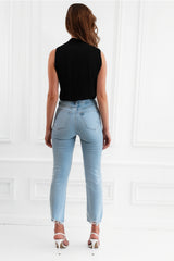 JADE BLACK SLEEVELESS WRAP STYLE BODYSUIT TOP