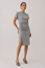 Kayden Grey Jersey TShirt Dress