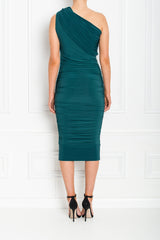 ALICE MIDI FOREST GREEN BACK 2 AW19-19