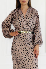 PIPPA GOLD METAL BELT