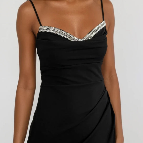 satin gold maxi dress Strapless Long Gold Prom Dress with Beaded Corset– PromGirl