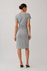 Kayden Grey Jersey TShirt Dress