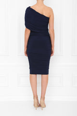 ALICE MIDI NAVY BACK 7X0A8547