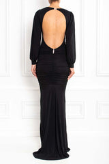 BELLA MAXI BLACK BACK 0001-604