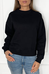 PAIGE BLACK SWEATSHIRT