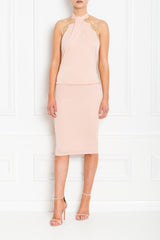 SASHA MIDI BLUSH FRONT